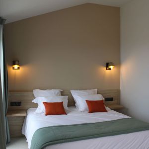 Chambre double avec jacuzzi de l'Hôtel Balagne