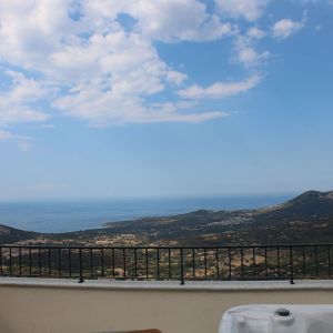 Chambre double avec jacuzzi de l'Hôtel Balagne