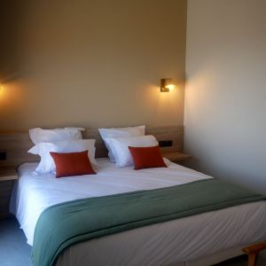 Chambre double avec jacuzzi de l'Hôtel Balagne