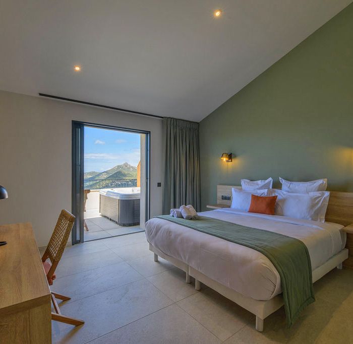 Chambre Double avec Jacuzzi Privatif